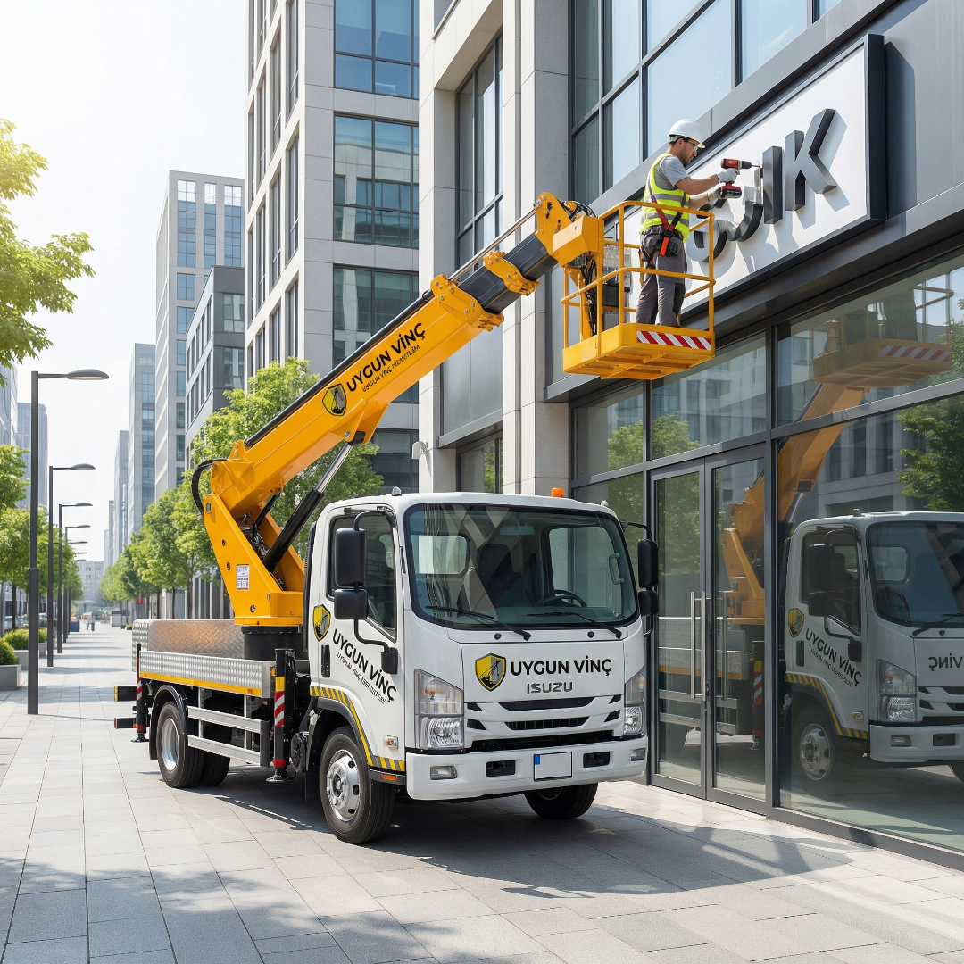 Tabela & Reklam Montaj Vinç Hizmeti